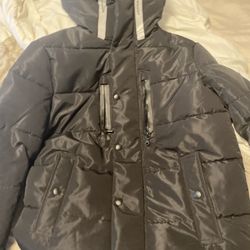 Michael Kors MK Travel Engineered Quilted Puffer Jacket M