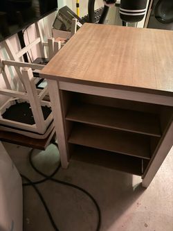 3-Piece Counter Height Dining Set with Storage