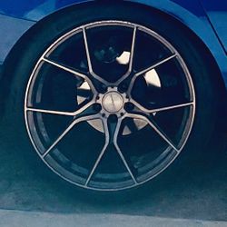 20 Inch Matte Black Rims 