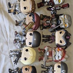Funko POP Gears of War Bundle in Good Condition