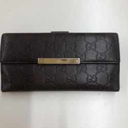 Gucci Guccishima  Long Wallet