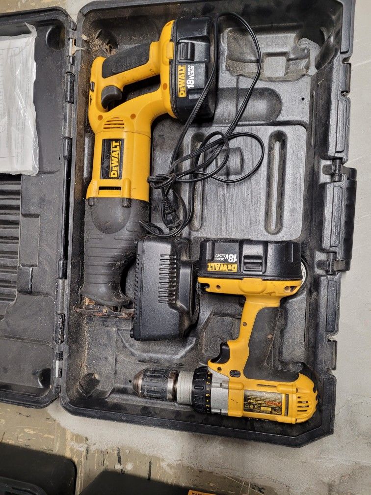 Dewalt Drill And Saw