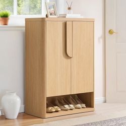 ❤️‍🔥 Shoe Cabinet 44" Tall Large Shoe Storage Organizer
