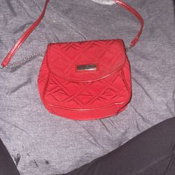 Vera Bradley Red  Velvet Crossbody 