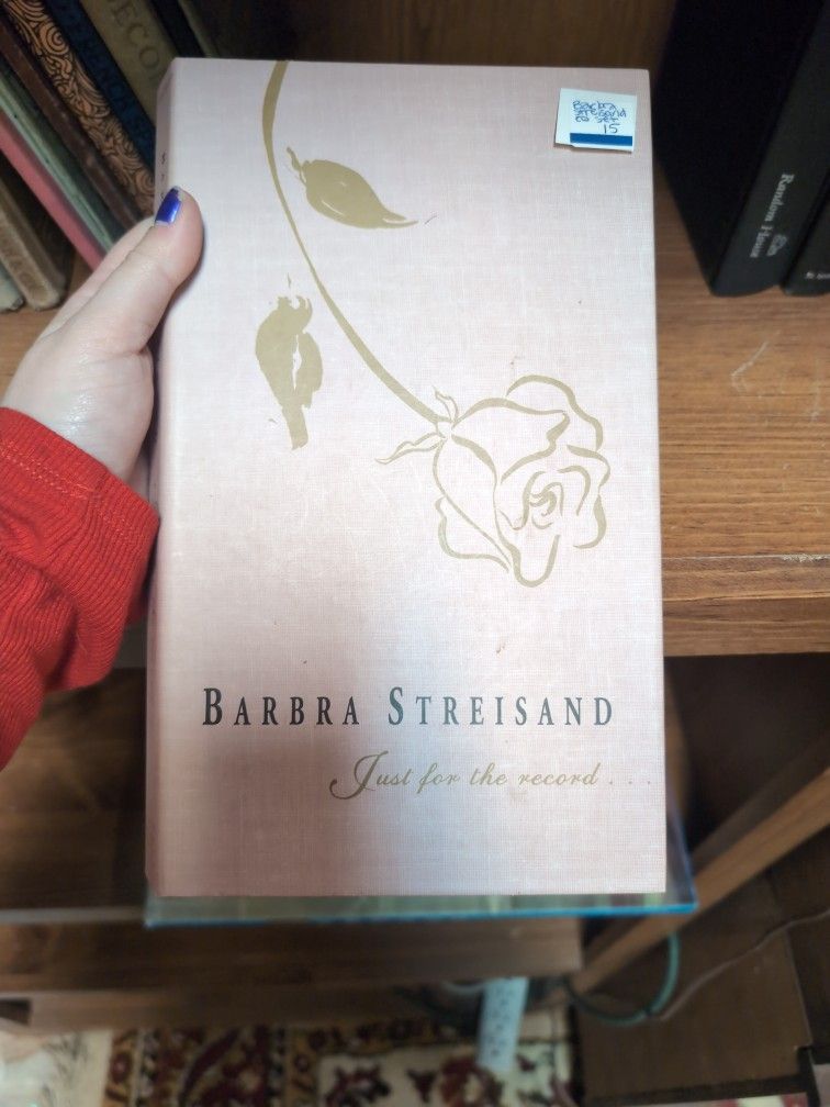 Barbra Streisand Just For The Record 4 CD set Missing Booklet