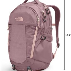 THE NORTH FACE RECON BACKPACK - Fawn Gray/Pink Moss