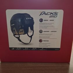 BARELY USED HOCKEY HELMET