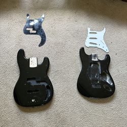 Fender Stratocaster and Precision Bass Body And Pickguards.