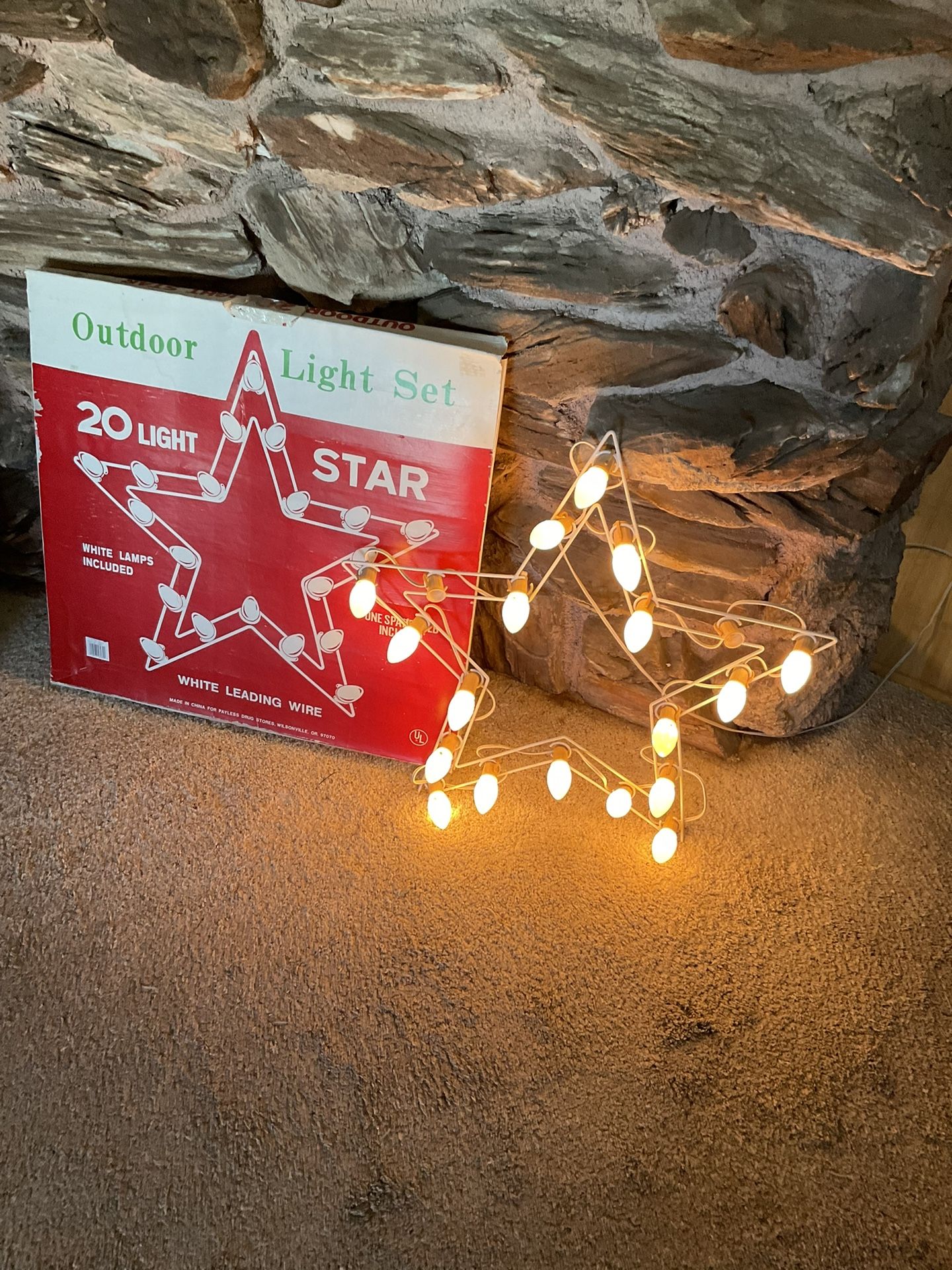 Outdoor Lighted Star
