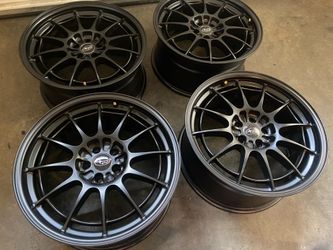 5x100 18” NT03 Style wheels
