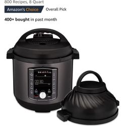 Instant Pot Pro Crisp 11-in-1 Air Fryer and Electric Pressure Cooker Combo, 8 Quart ($140)
