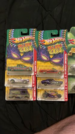 HOT WHEELS 2011 MARDI GRAS SET