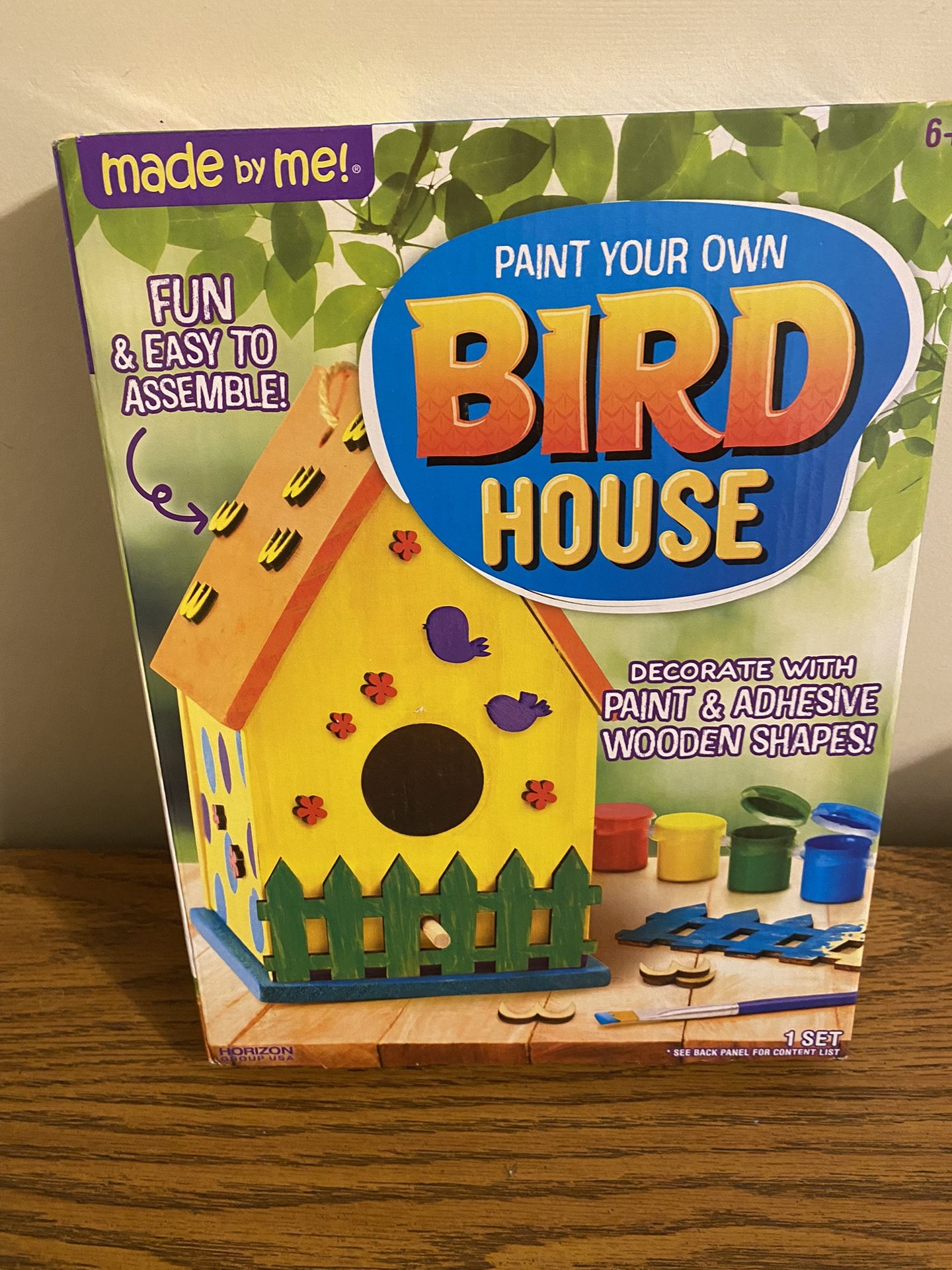 Nib Paint Your Own Bird House