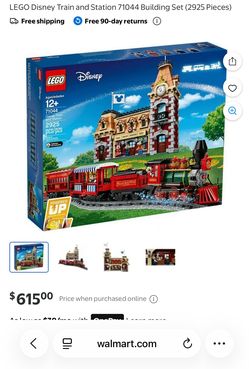 30+ lbs of LEGO Bricks + LEGO Disney Train & Station (71044)