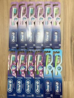 $12 For 6 Oral-B Toothbrush Medium, Soft