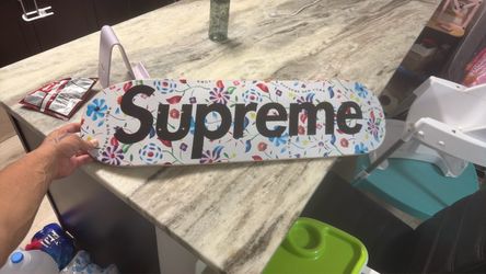 Supreme New York Floral Skateboard Deck