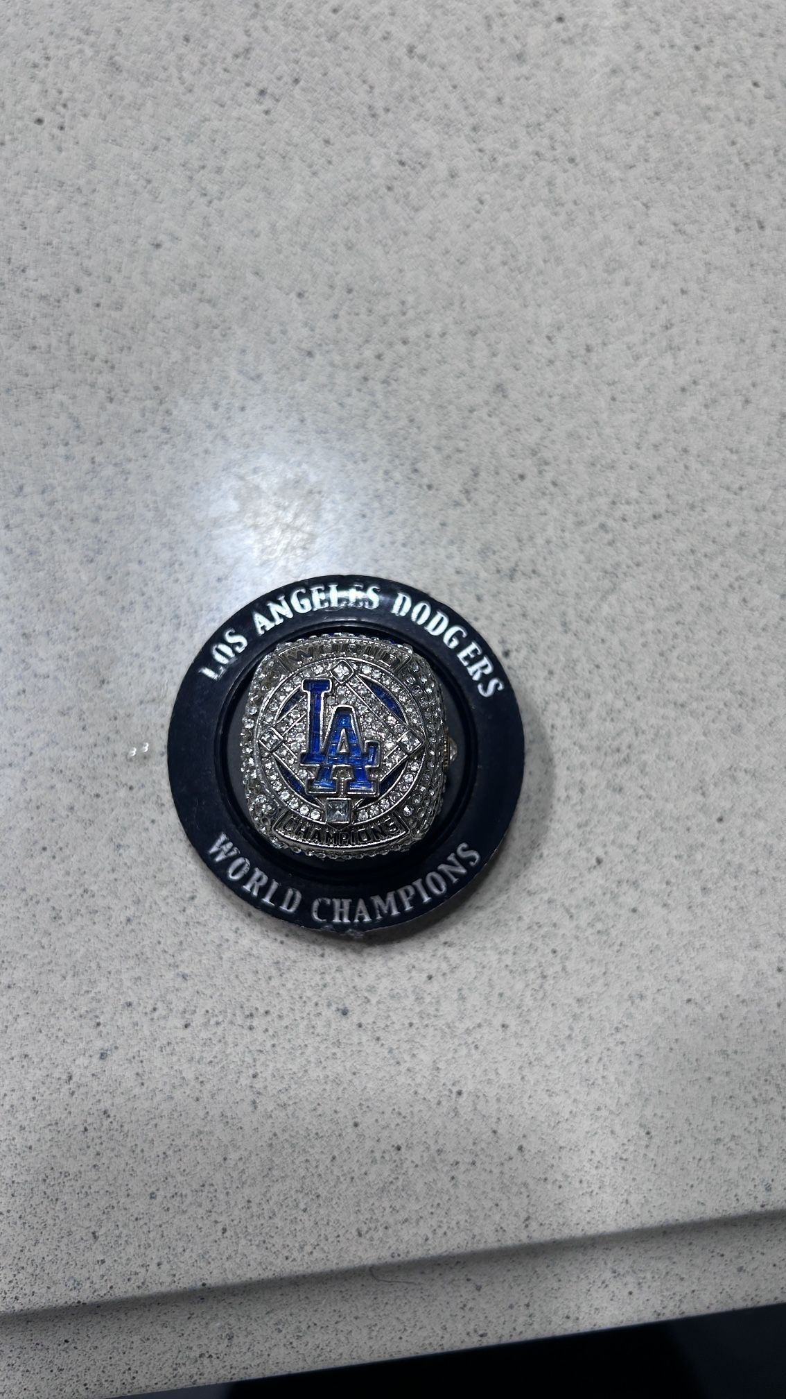Dodgers 2020 Replica World Series Ring