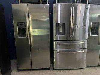 Stainless steel fridges