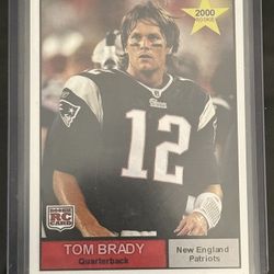 Tom Brady Rookie RC Card