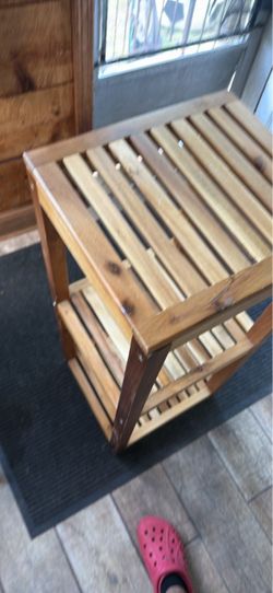 Three tier shelf