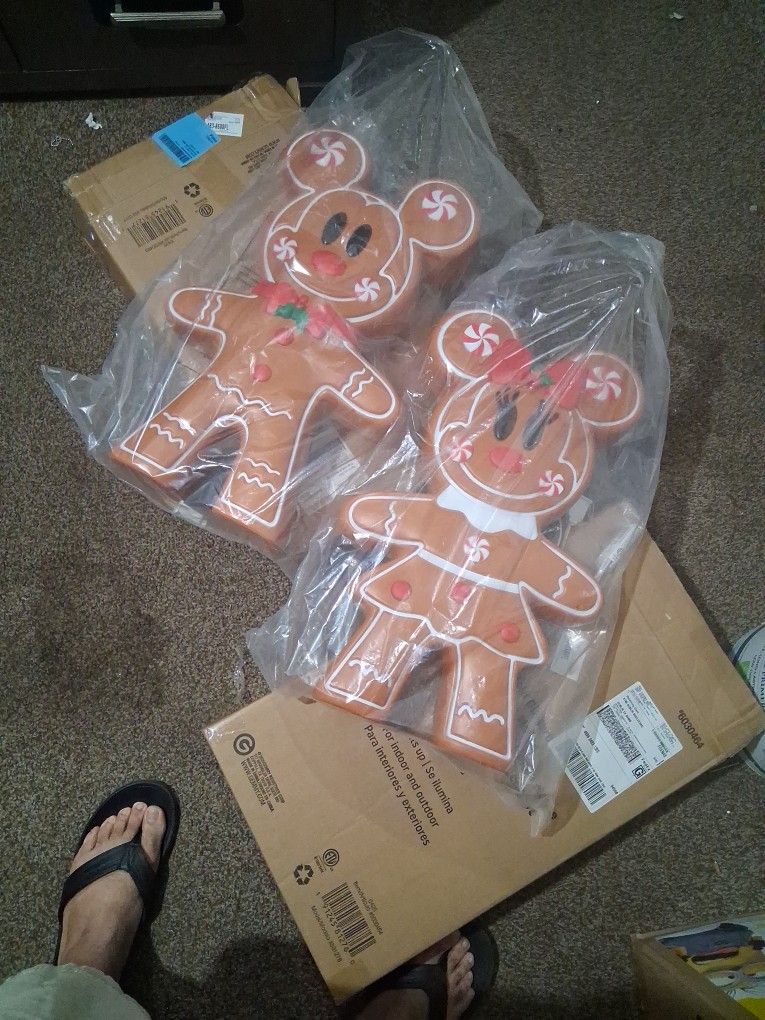 Ginger Mickey And Minnie