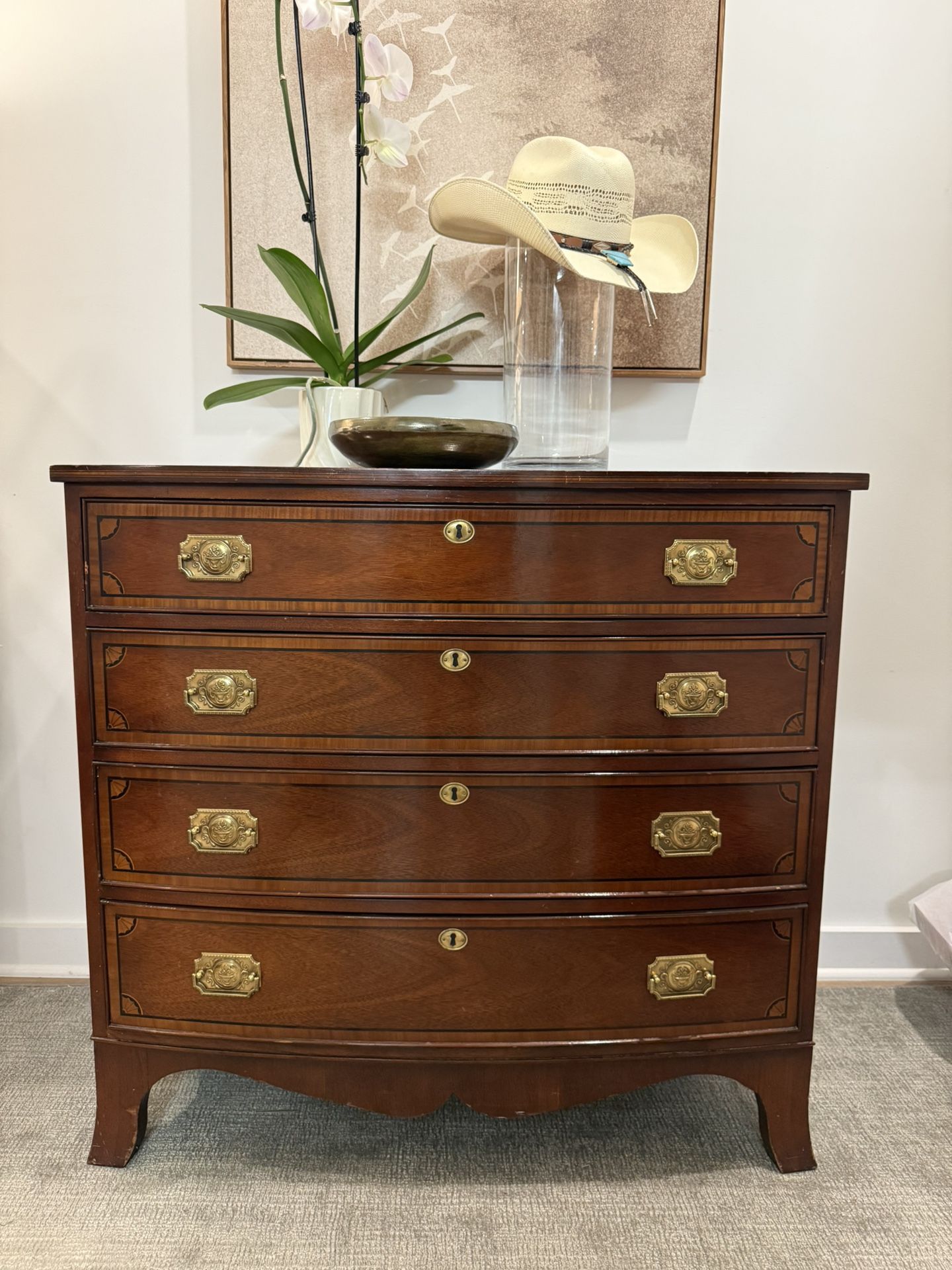 Vintage Dresser By Wellington Hall
