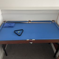 RACK Crux 55” Folding Pool Table