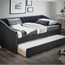 New Grey Day Bed - Twin 