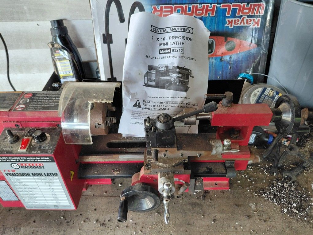 Wood Lathe 7 X10