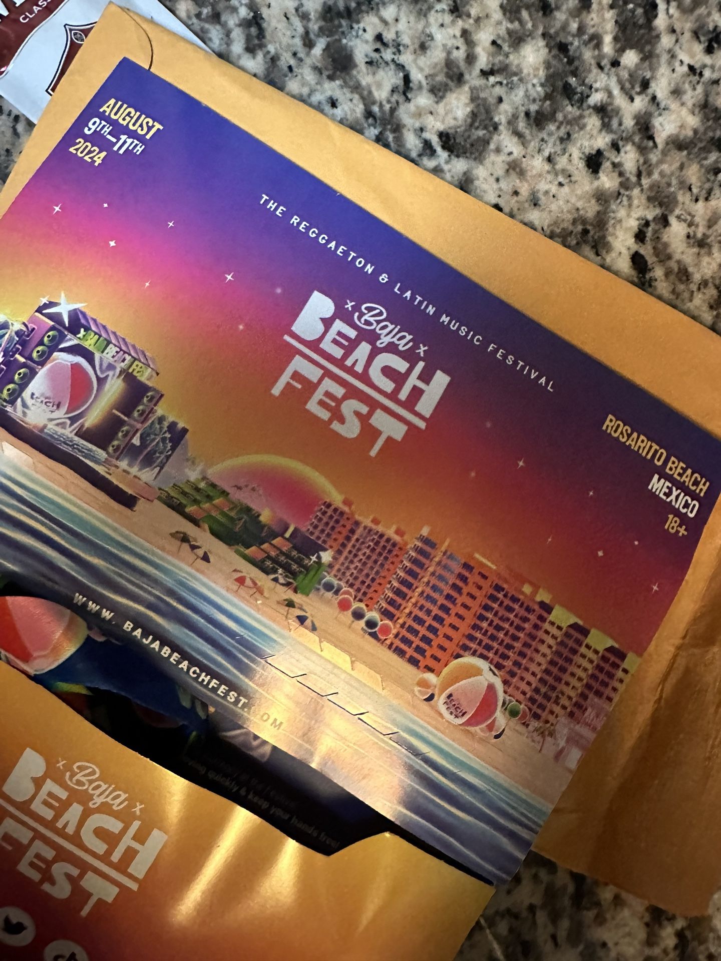 BAJA BEACH FEST GA TICKETS