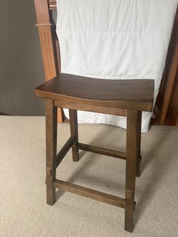 Wood Barstool
