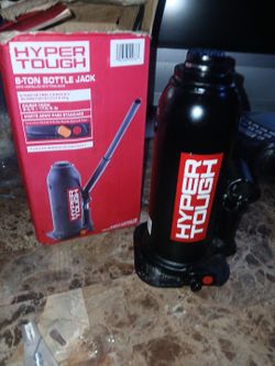 Hyper tough bottle jack8 ton