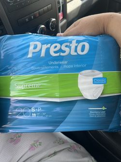Presto Size Small