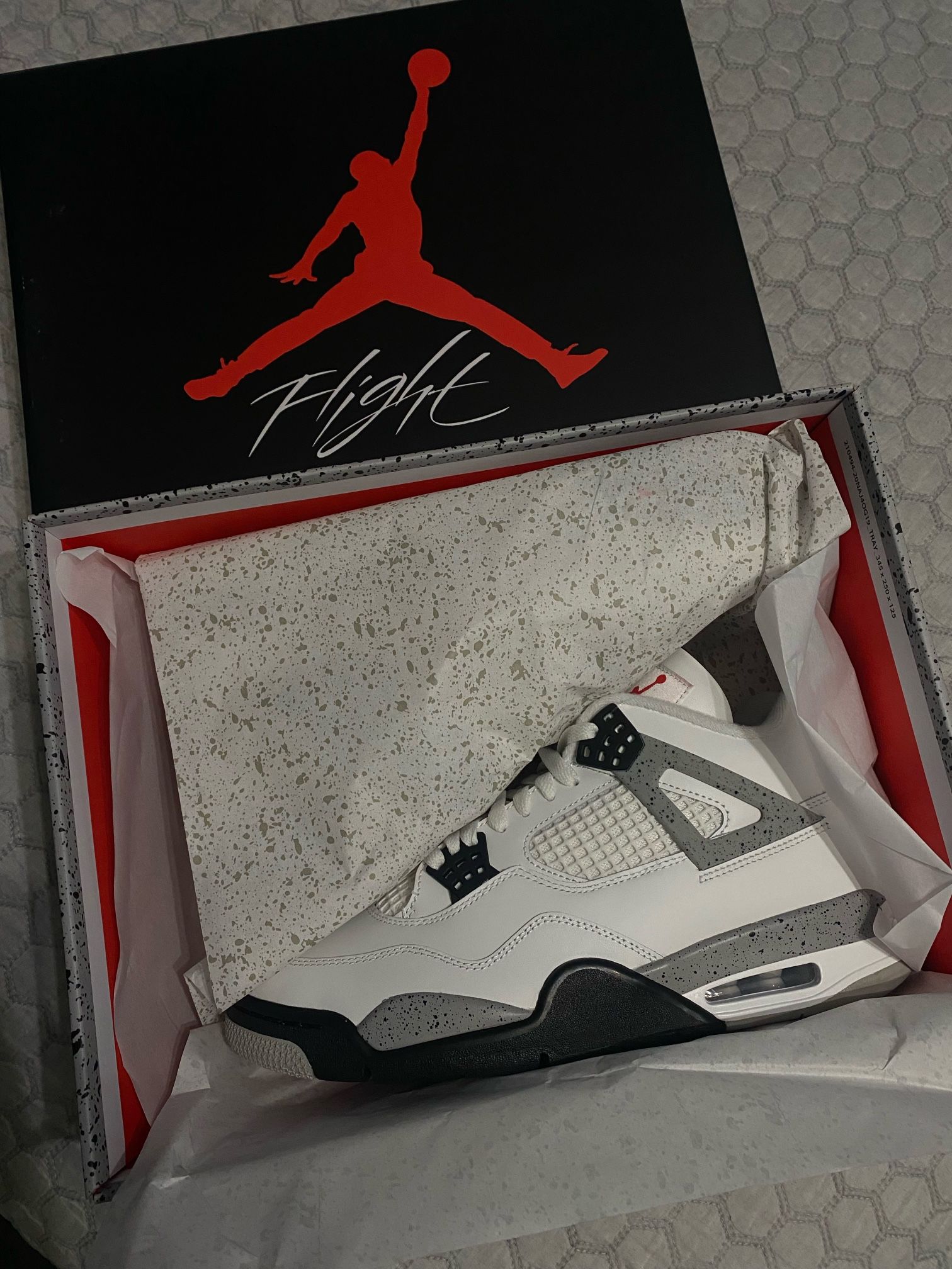 Jordan 4 Retro White Cement