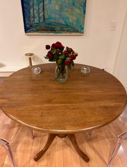 Adjustable Wood Dining Table