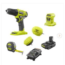 RYOBI ONE+ 18V Cordless Homeowner's Starter Kit with (1) 1.5 Ah Battery and Charger