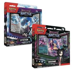Pokémon Rival Battle Deck set of 2 Steven and Marnie Sealed