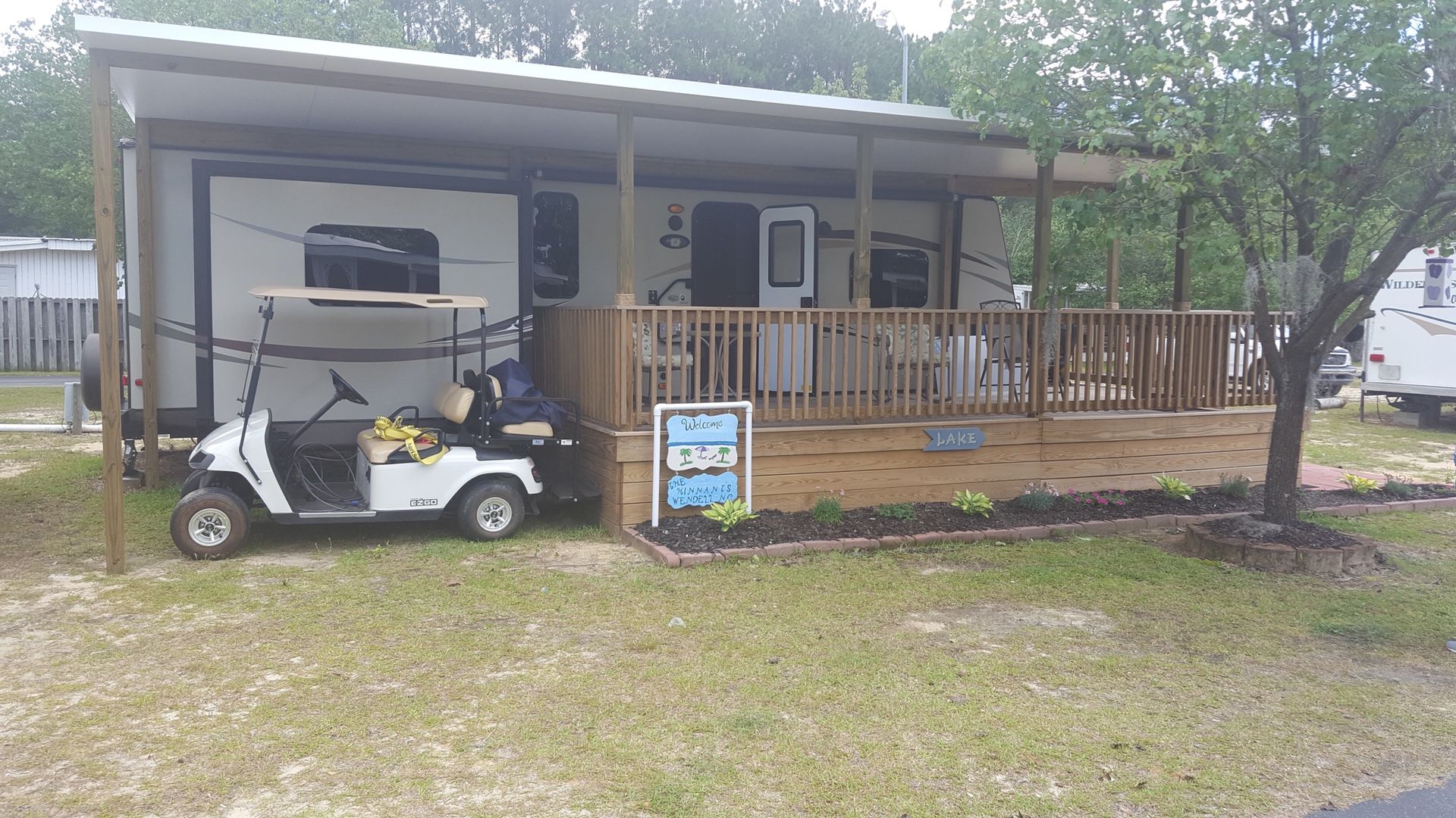 Permanent Camper Set Up White Lake for Sale in Elizabethtown, NC