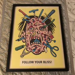 Follow Your Bliss Sampson 2016 11/100 Punk Painting