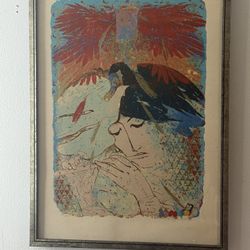Shraga Weil Judaica Serigraph Limited Ed 89/125 vintage Jewish art  