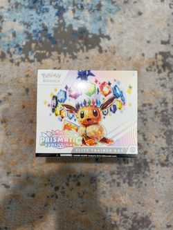 Pokémon Scarlet & Violet Prismatic Evolutions Elite Trainer Box