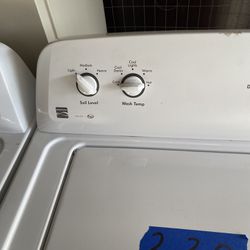Kenmore Washer And A Maytag Dryer