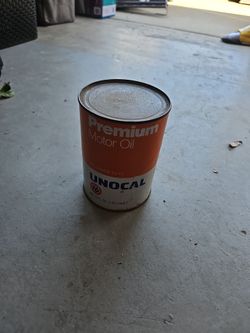 Vintage uncalled oil can
