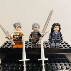 The Witcher Minifigures Set | New Custom Lego Compatible Toys