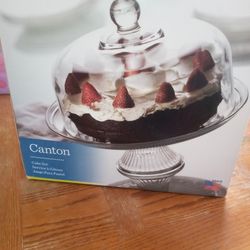 Cake Plate/Punch Bowl Combo, Cross Posted North Riverside 