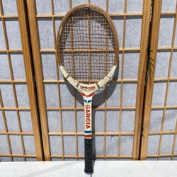 Vintage Strung Wood Tennis Racket
