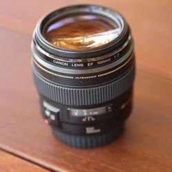 Canon 100mm F2 EOS EF Lens