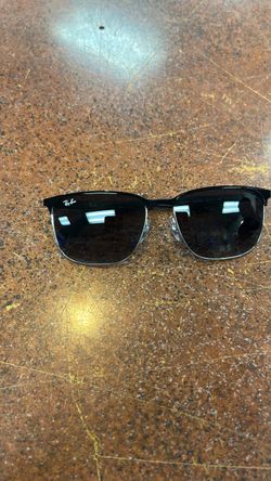 Ray Ban Black/Silver Gray Gradient