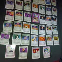 Sailor moon cards. 