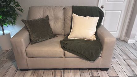 Bone Leather Sofa set